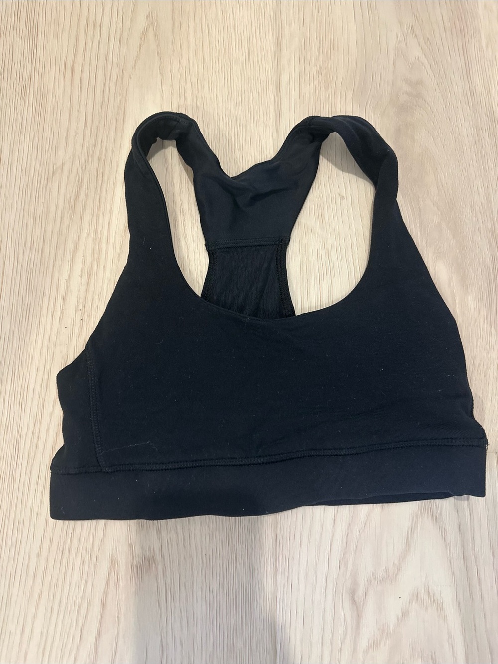 Champion Black Racerback Sports Bra